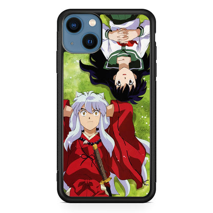 Inuyasha and Kagome Anime iPhone 13 Mini Case