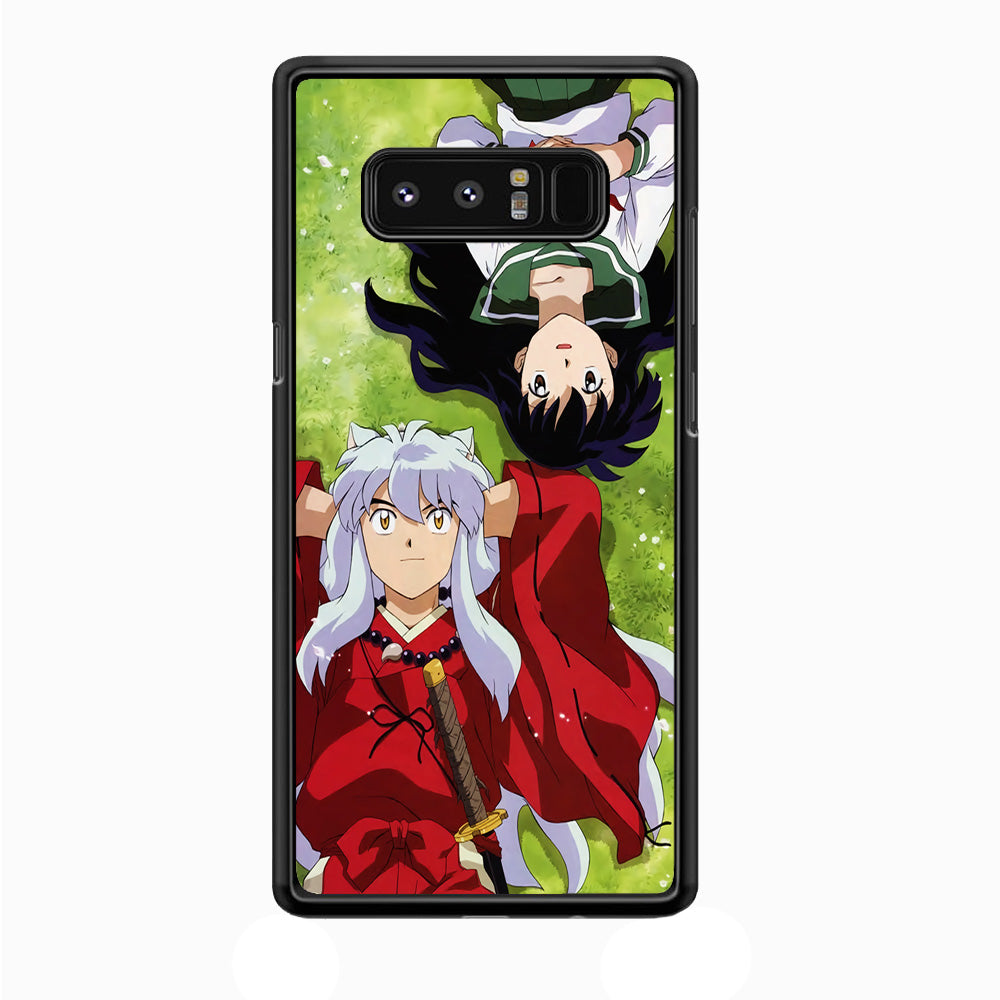 Inuyasha and Kagome Anime Samsung Galaxy Note 8 Case