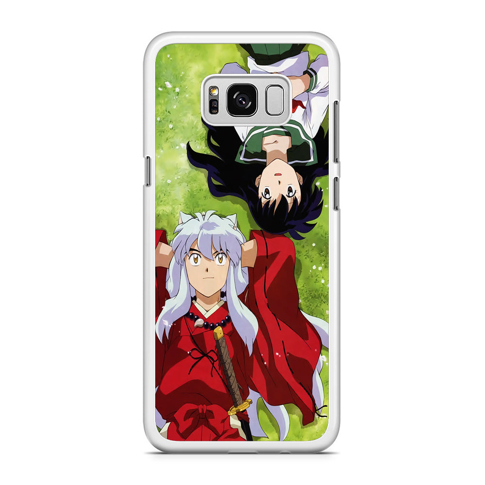 Inuyasha and Kagome Anime Samsung Galaxy S8 Plus Case