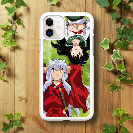 Inuyasha and Kagome Anime iPhone 11 Case