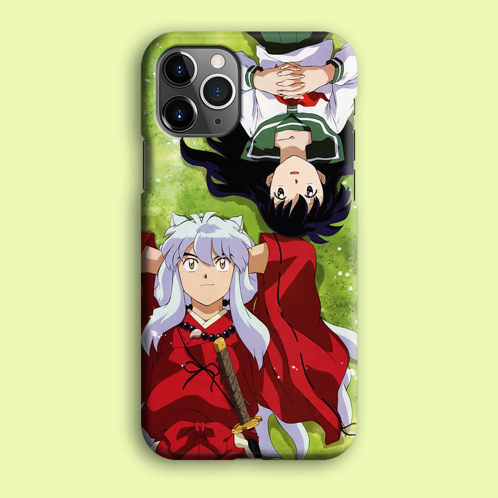 Inuyasha and Kagome Anime iPhone 12 Pro Case