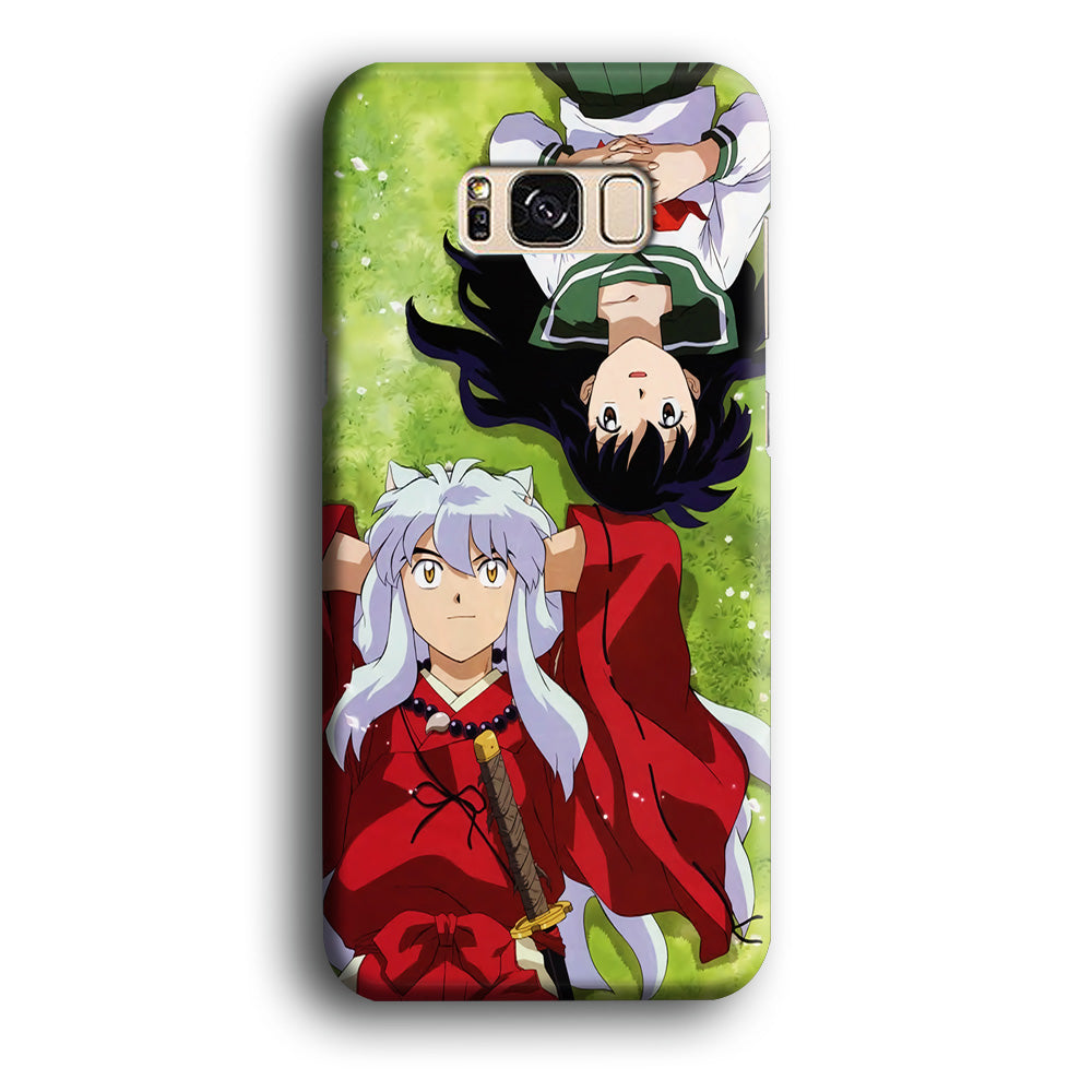 Inuyasha and Kagome Anime Samsung Galaxy S8 Plus Case