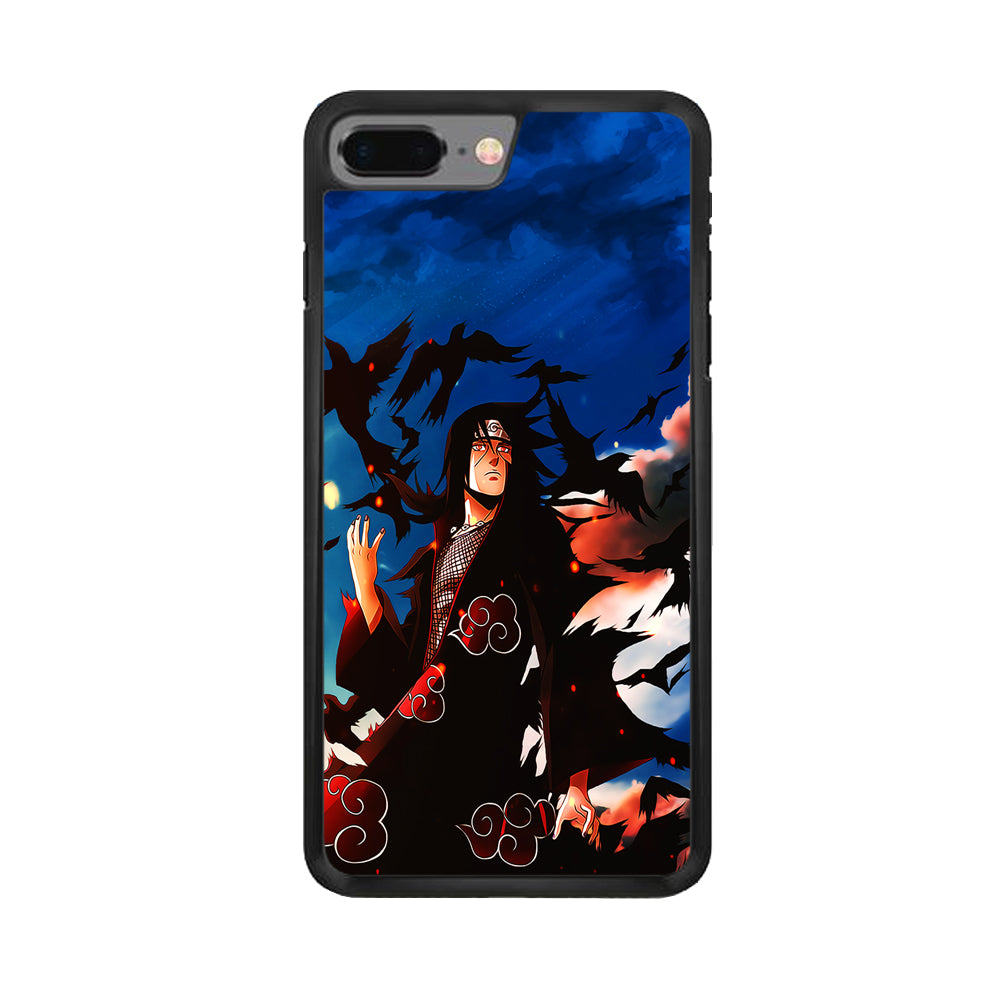 Itachi Uchiha Crow Jutsu iPhone 8 Plus Case