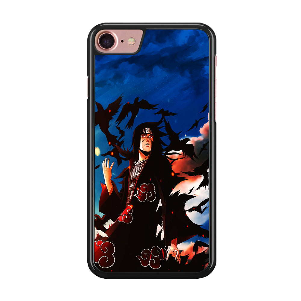 Itachi Uchiha Crow Jutsu iPhone SE 2020 Case