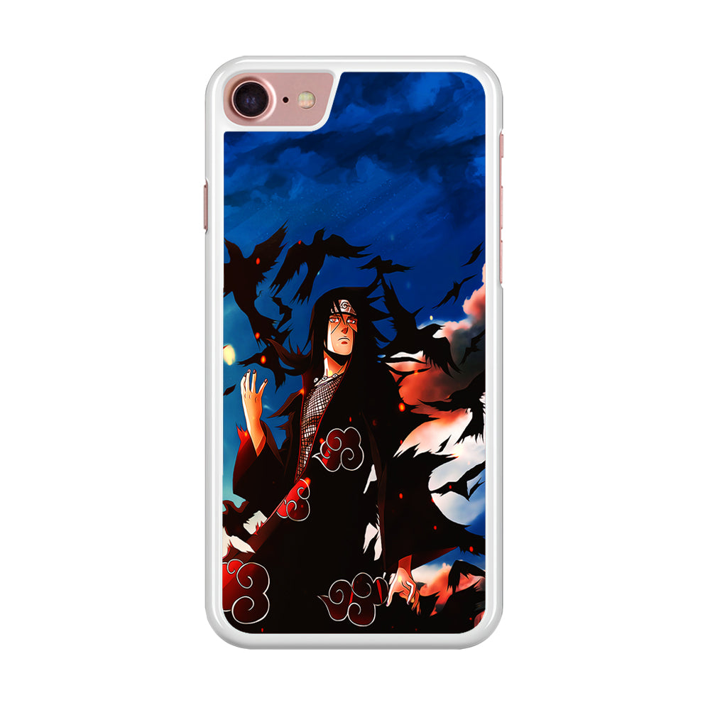 Itachi Uchiha Crow Jutsu iPhone SE 2020 Case