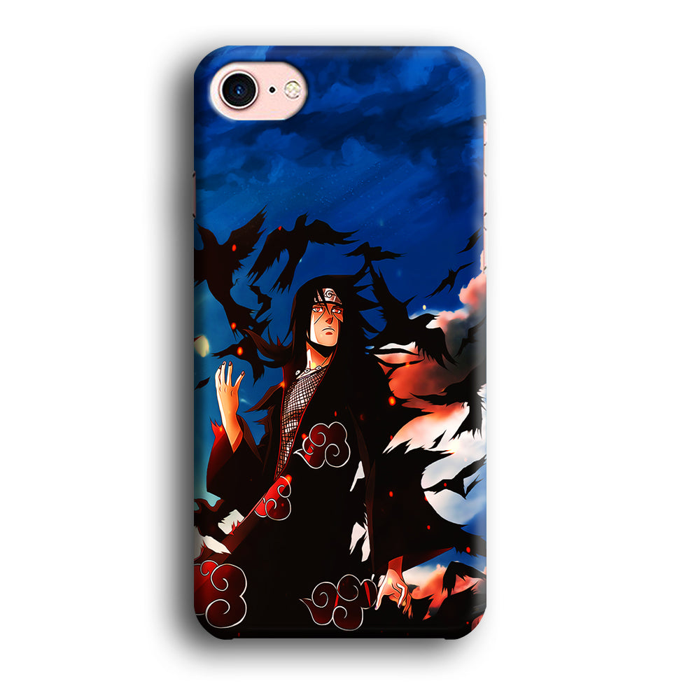 Itachi Uchiha Crow Jutsu iPhone SE 2020 Case