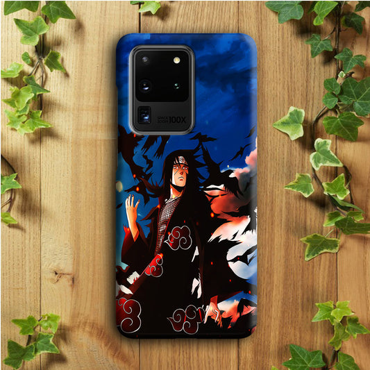 Itachi Uchiha Crow Jutsu Samsung Galaxy S20 Ultra Case