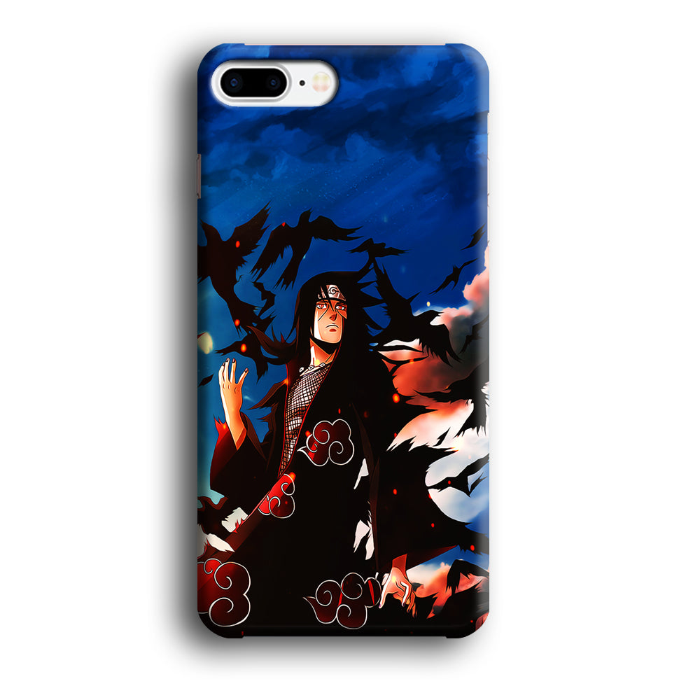 Itachi Uchiha Crow Jutsu iPhone 8 Plus Case