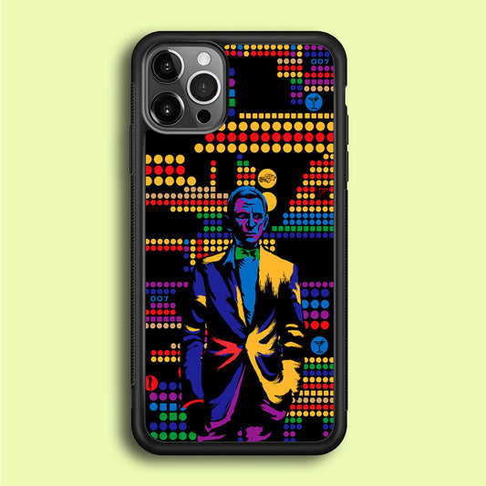 James Bond Abstract Art iPhone 12 Pro Case