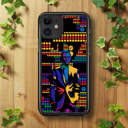 James Bond Abstract Art iPhone 11 Case