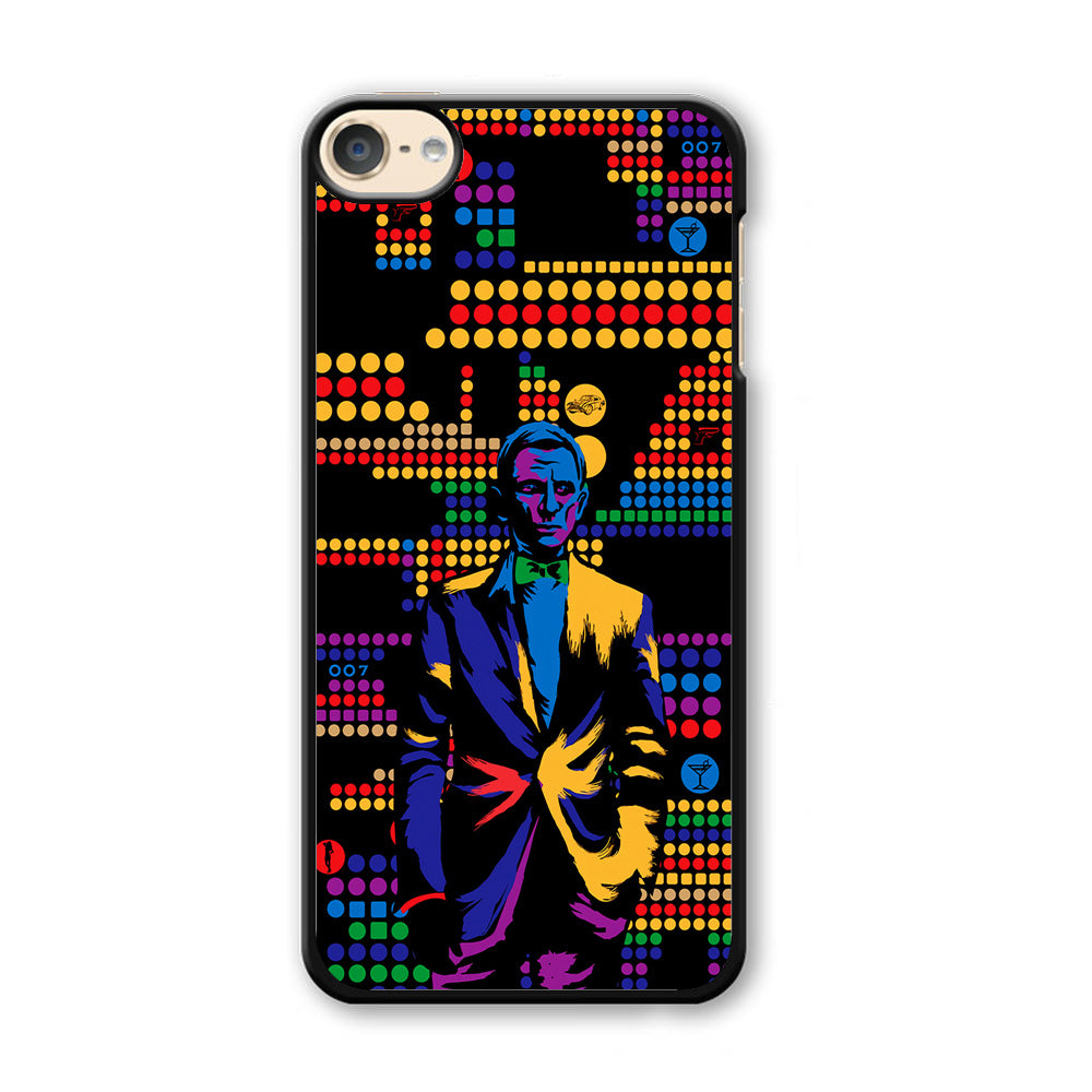 James Bond Abstract Art iPod Touch 6 Case