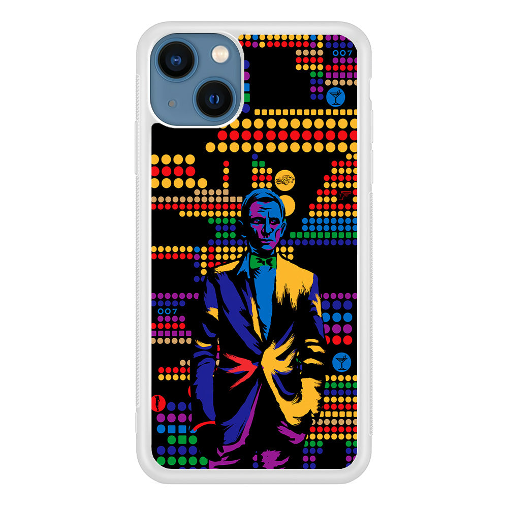 James Bond Abstract Art iPhone 13 Pro Case