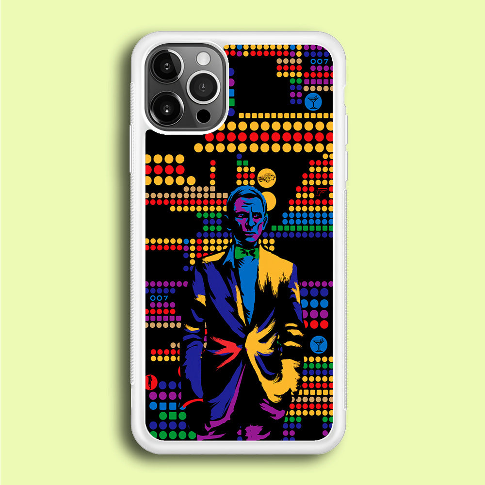 James Bond Abstract Art iPhone 12 Pro Max Case