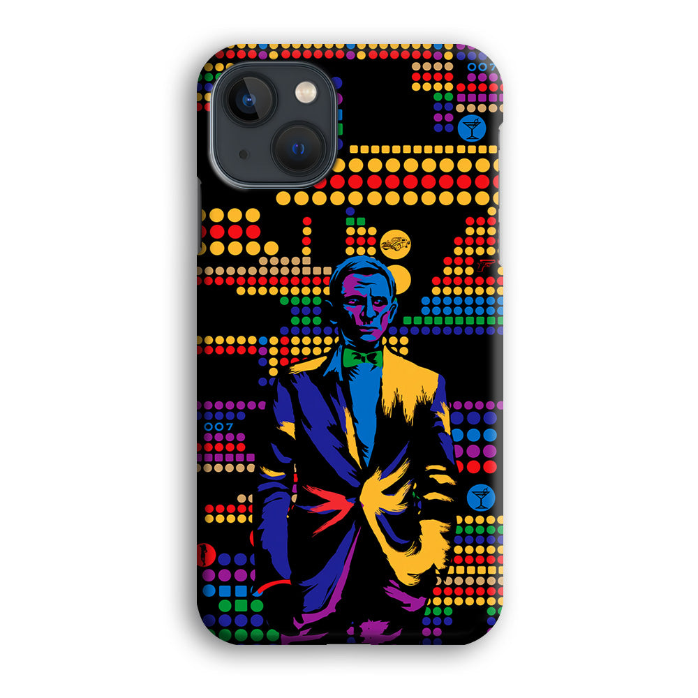 James Bond Abstract Art iPhone 13 Pro Case