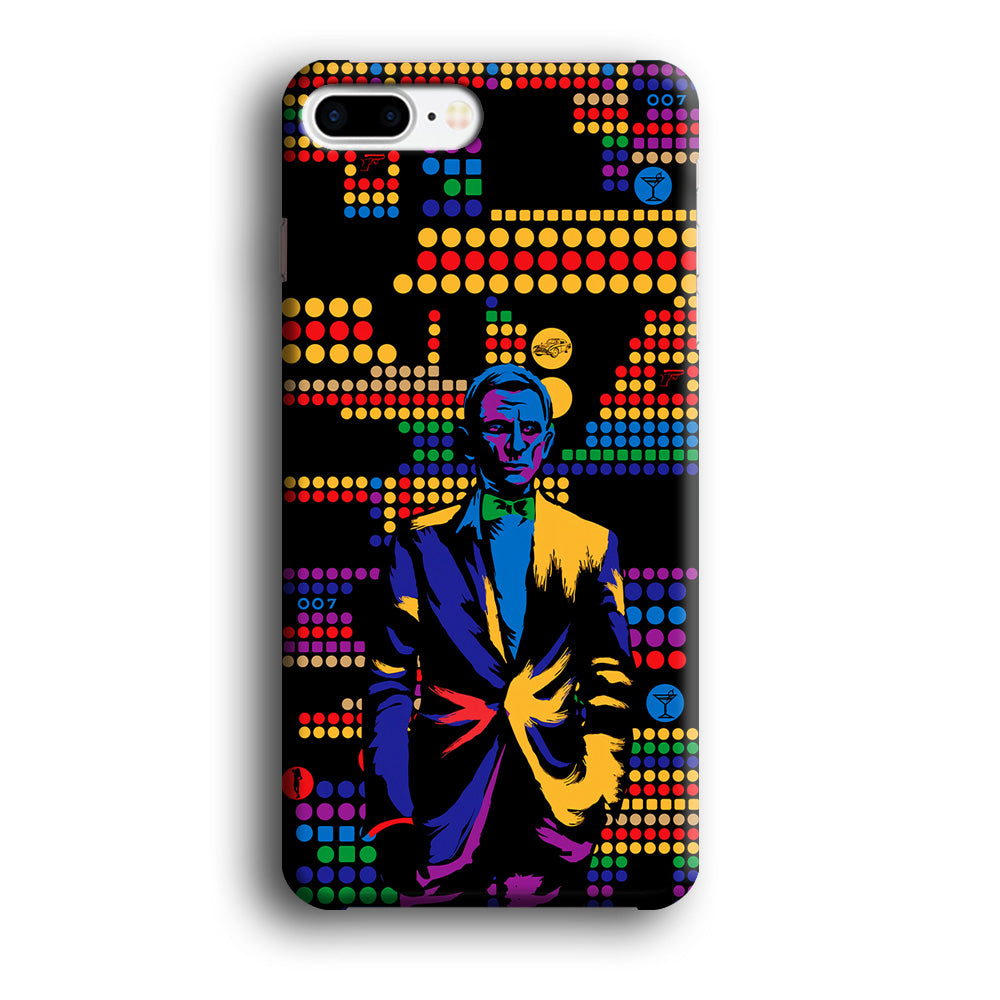 James Bond Abstract Art iPhone 7 Plus Case