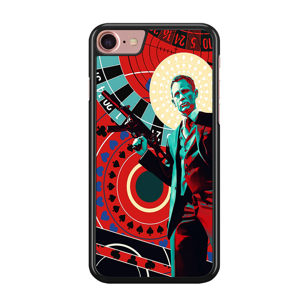 James Bond Poster Casino iPhone 8 Case