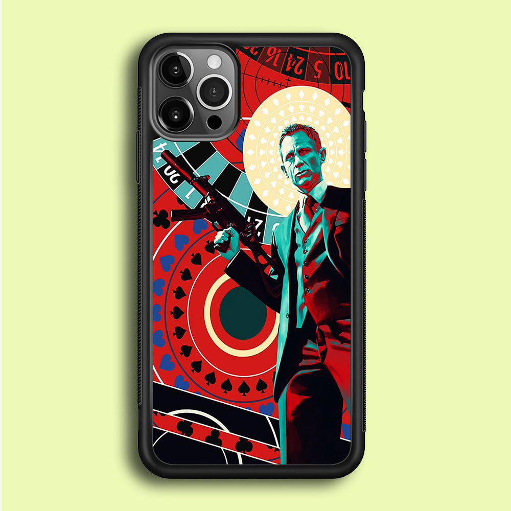 James Bond Poster Casino iPhone 12 Pro Case