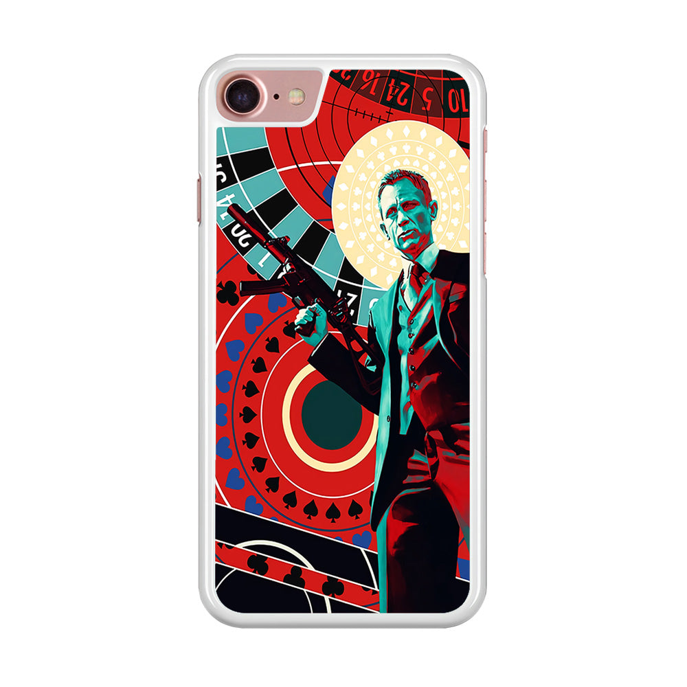 James Bond Poster Casino iPhone 8 Case