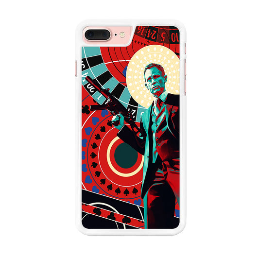 James Bond Poster Casino iPhone 8 Plus Case