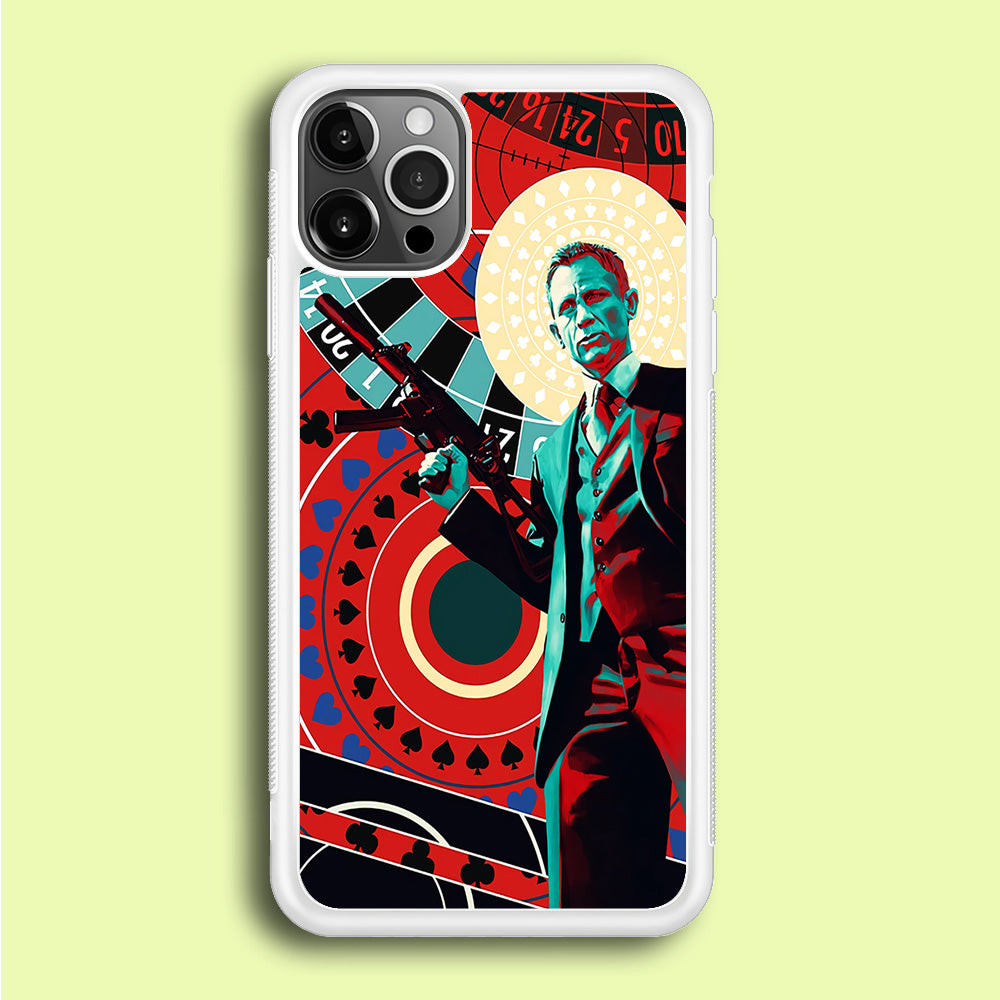 James Bond Poster Casino iPhone 12 Pro Case