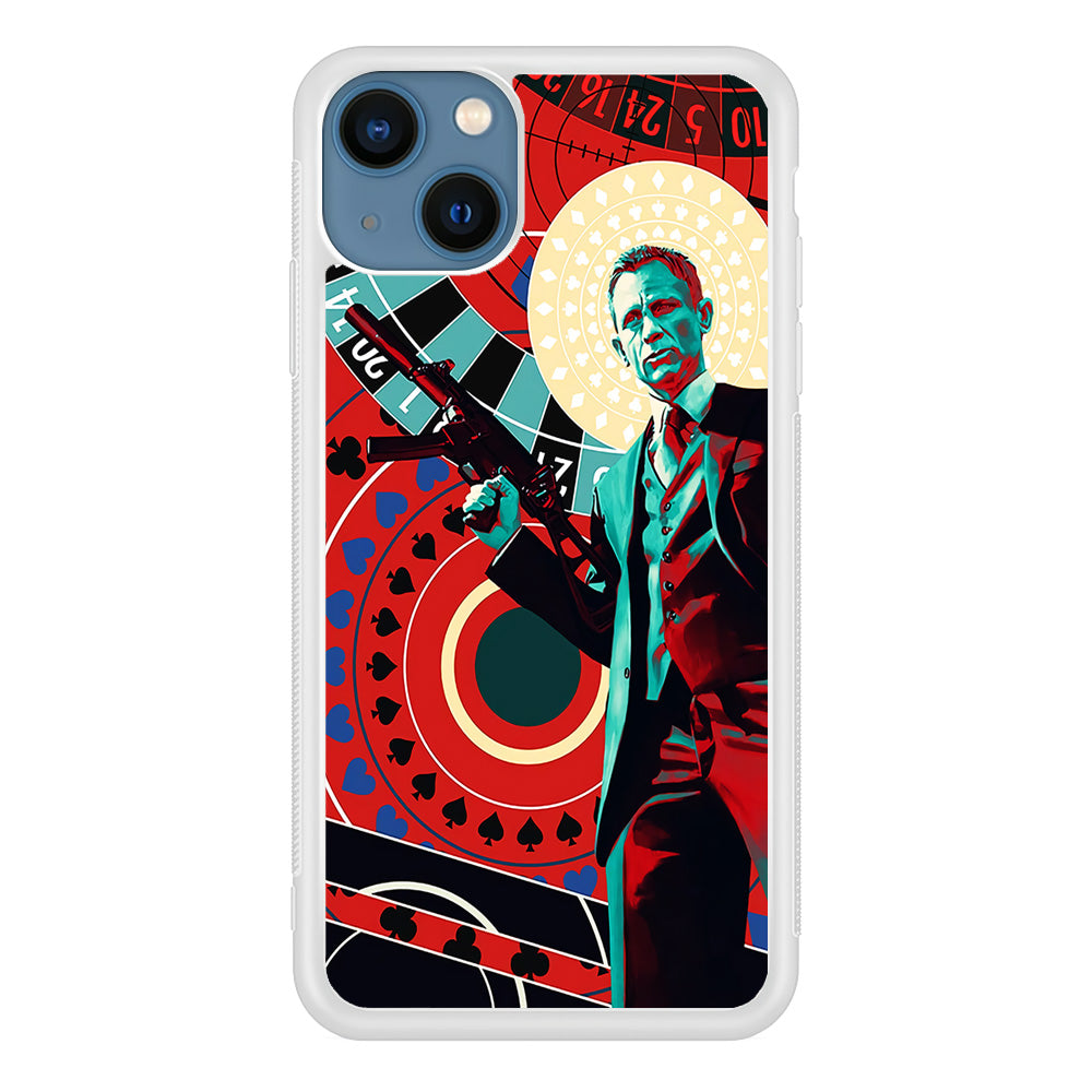 James Bond Poster Casino iPhone 13 Mini Case