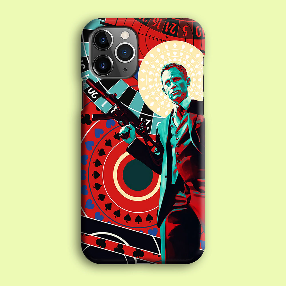 James Bond Poster Casino iPhone 12 Pro Case