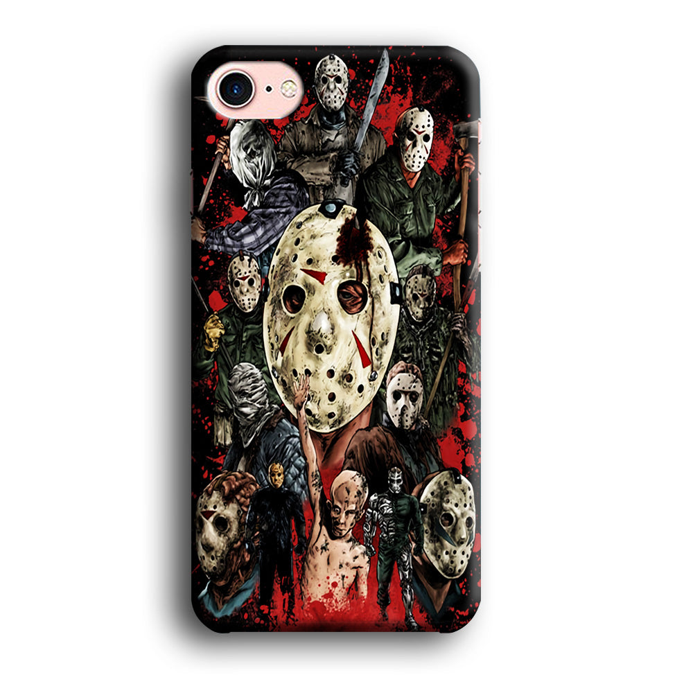 Jason Voorhees Friday the 13th  iPhone 8 Case