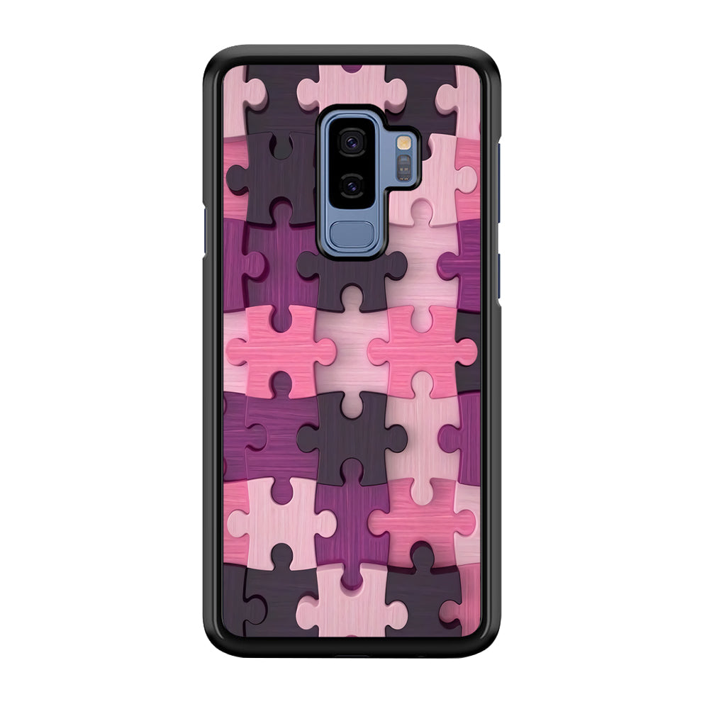 Jigsaw Puzzle Pattern Samsung Galaxy S9 Plus Case