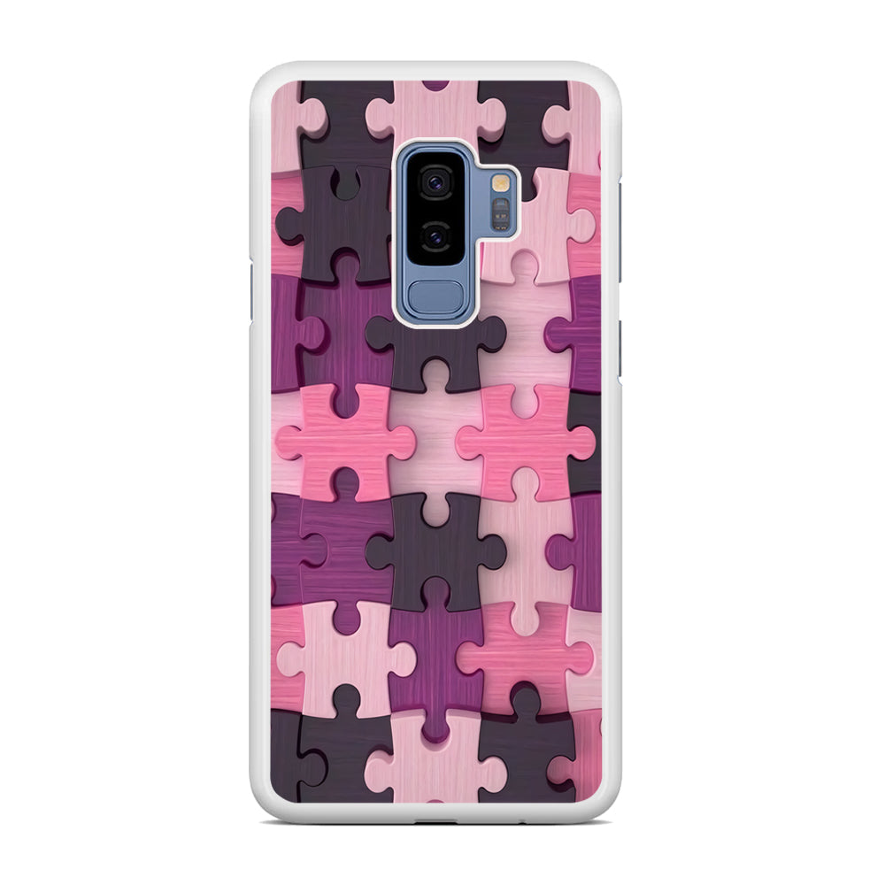 Jigsaw Puzzle Pattern Samsung Galaxy S9 Plus Case