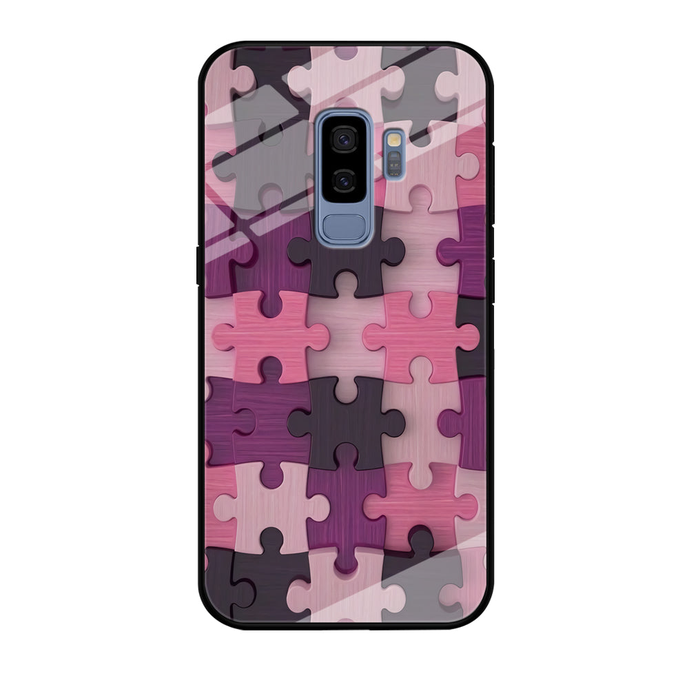 Jigsaw Puzzle Pattern Samsung Galaxy S9 Plus Case