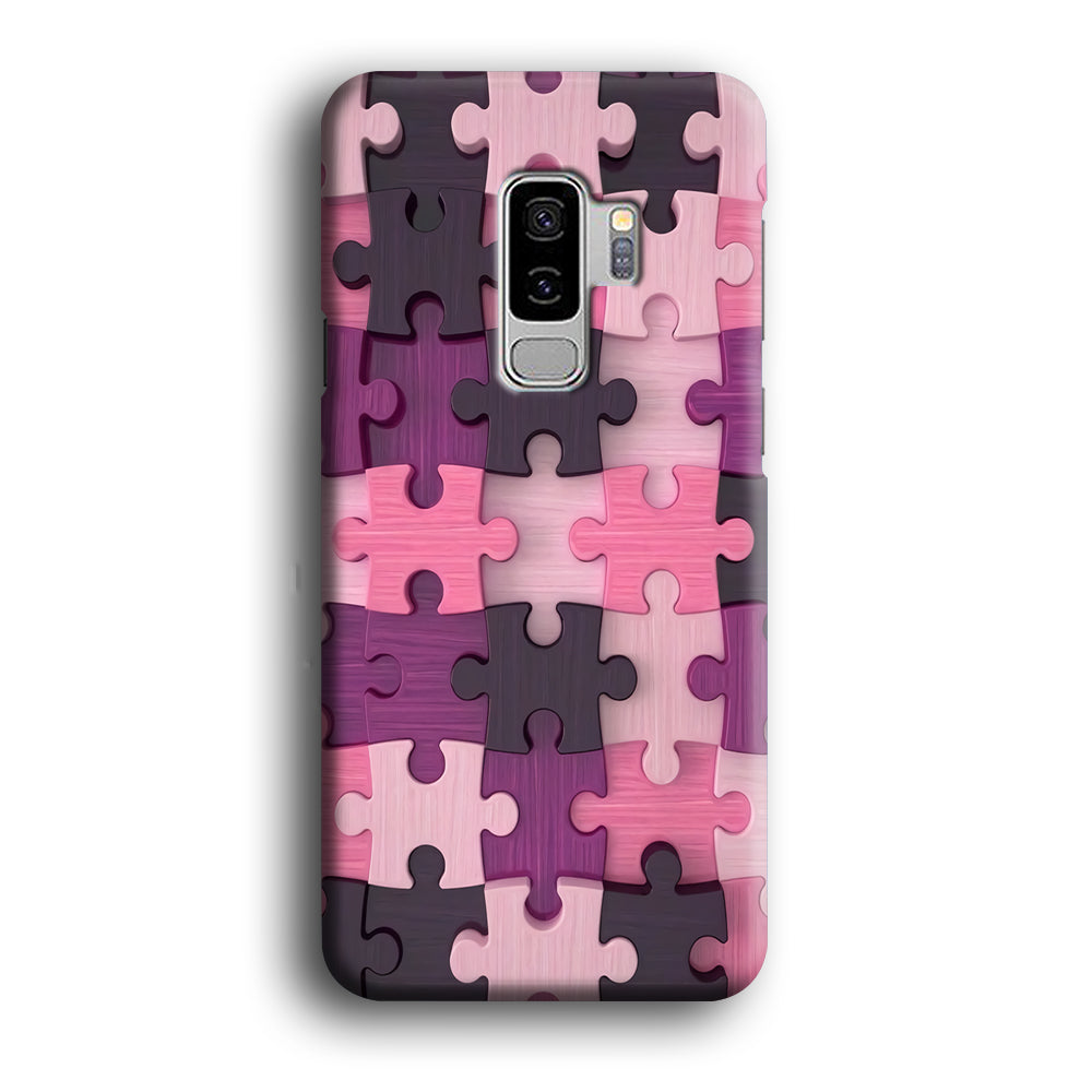 Jigsaw Puzzle Pattern Samsung Galaxy S9 Plus Case