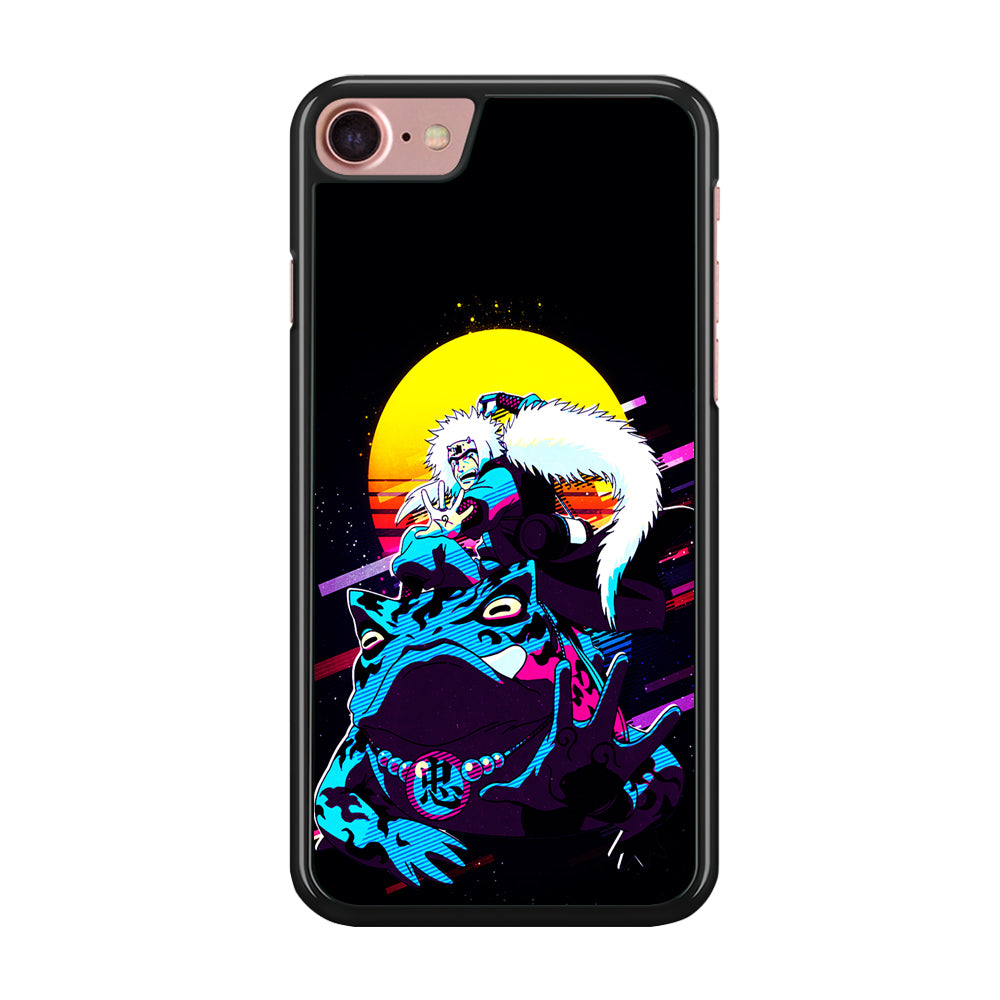 Jiraiya Sitting on Gamabunta iPhone SE 2020 Case