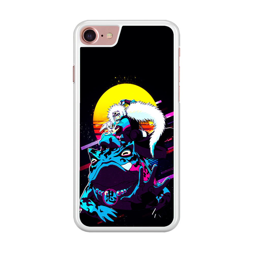 Jiraiya Sitting on Gamabunta iPhone SE 2020 Case