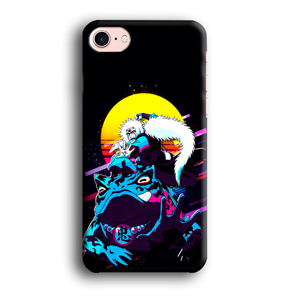 Jiraiya Sitting on Gamabunta iPhone 8 Case