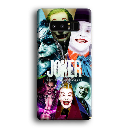 Joker Happy Face Samsung Galaxy Note 8 Case