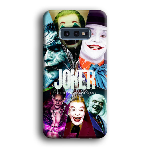 Joker Happy Face Samsung Galaxy S10E Case