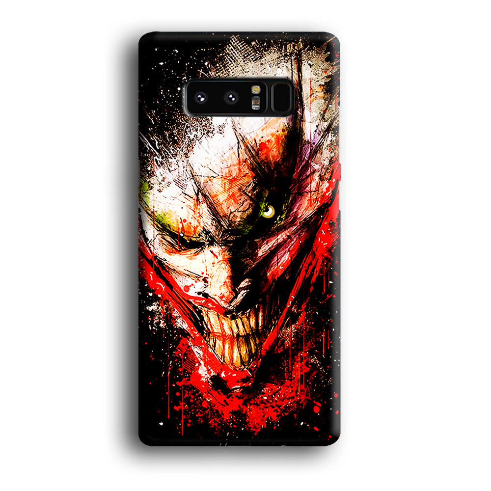 Joker Smile Abstract Samsung Galaxy Note 8 Case