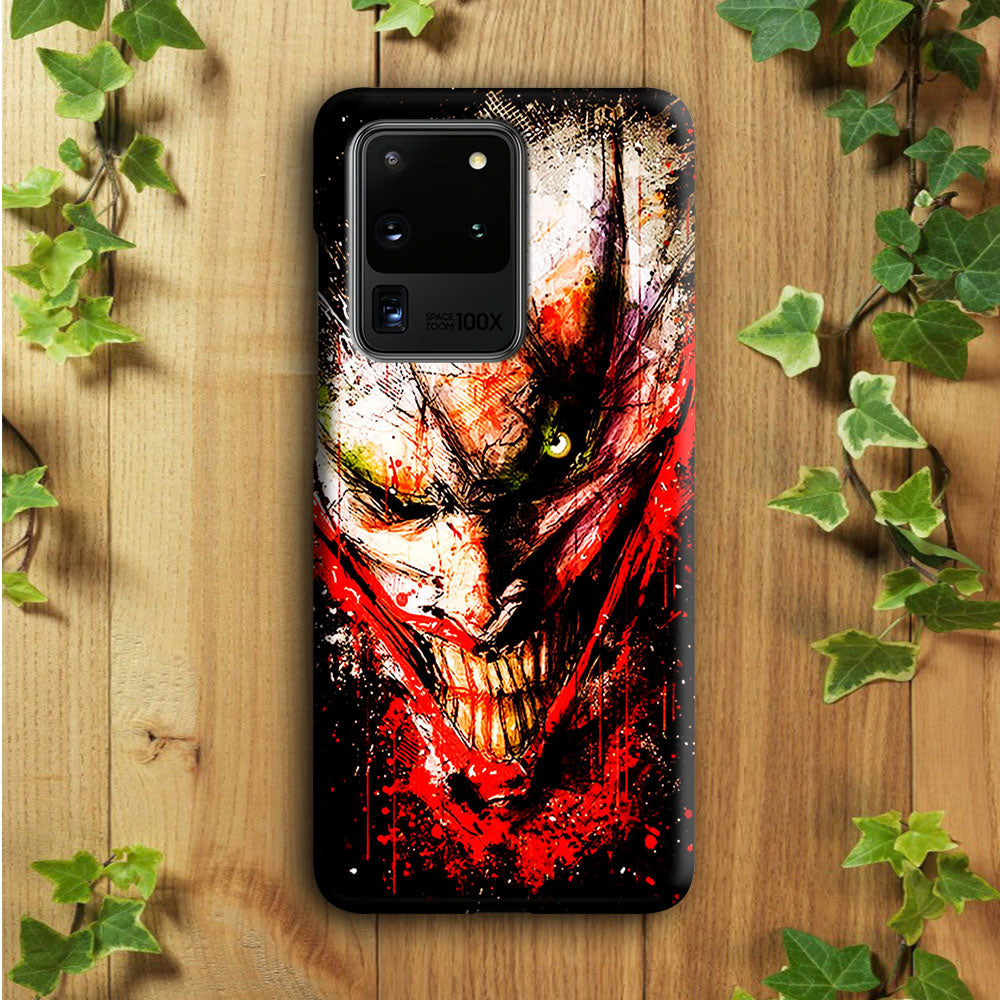 Joker Smile Abstract Samsung Galaxy S20 Ultra Case