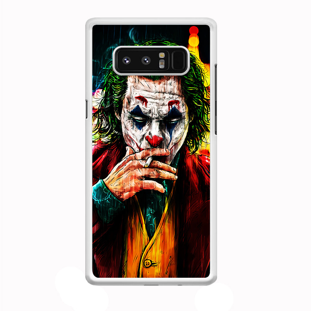 Joker Smoking Painting Samsung Galaxy Note 8 Case