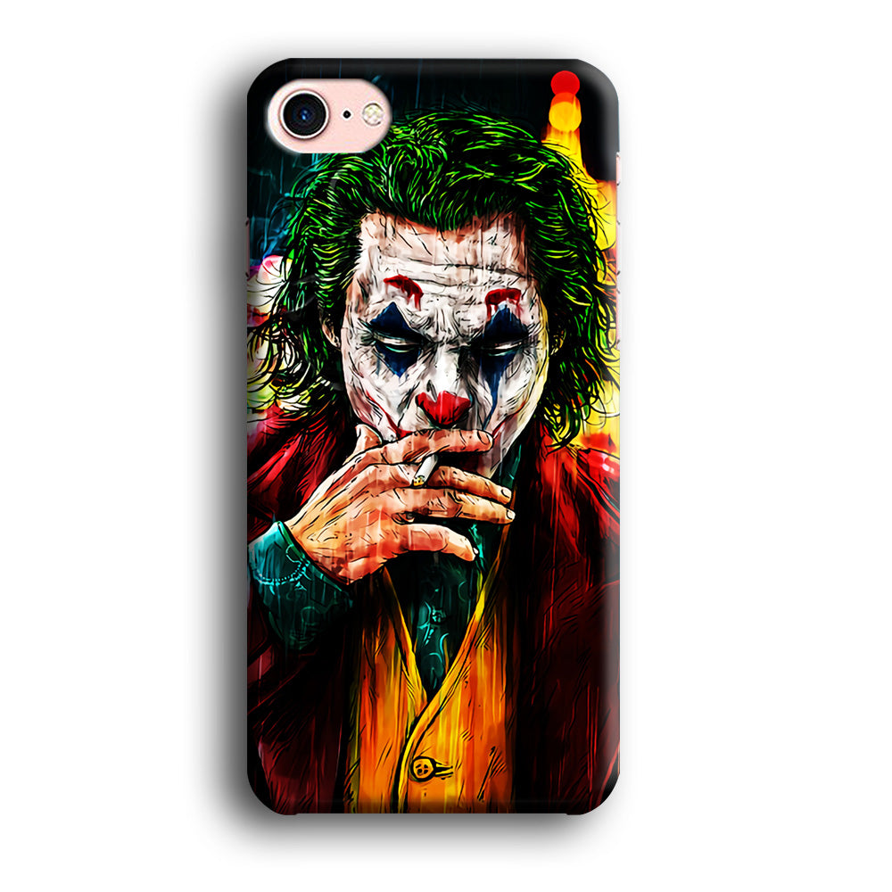 Joker Smoking Painting iPhone 8 Case