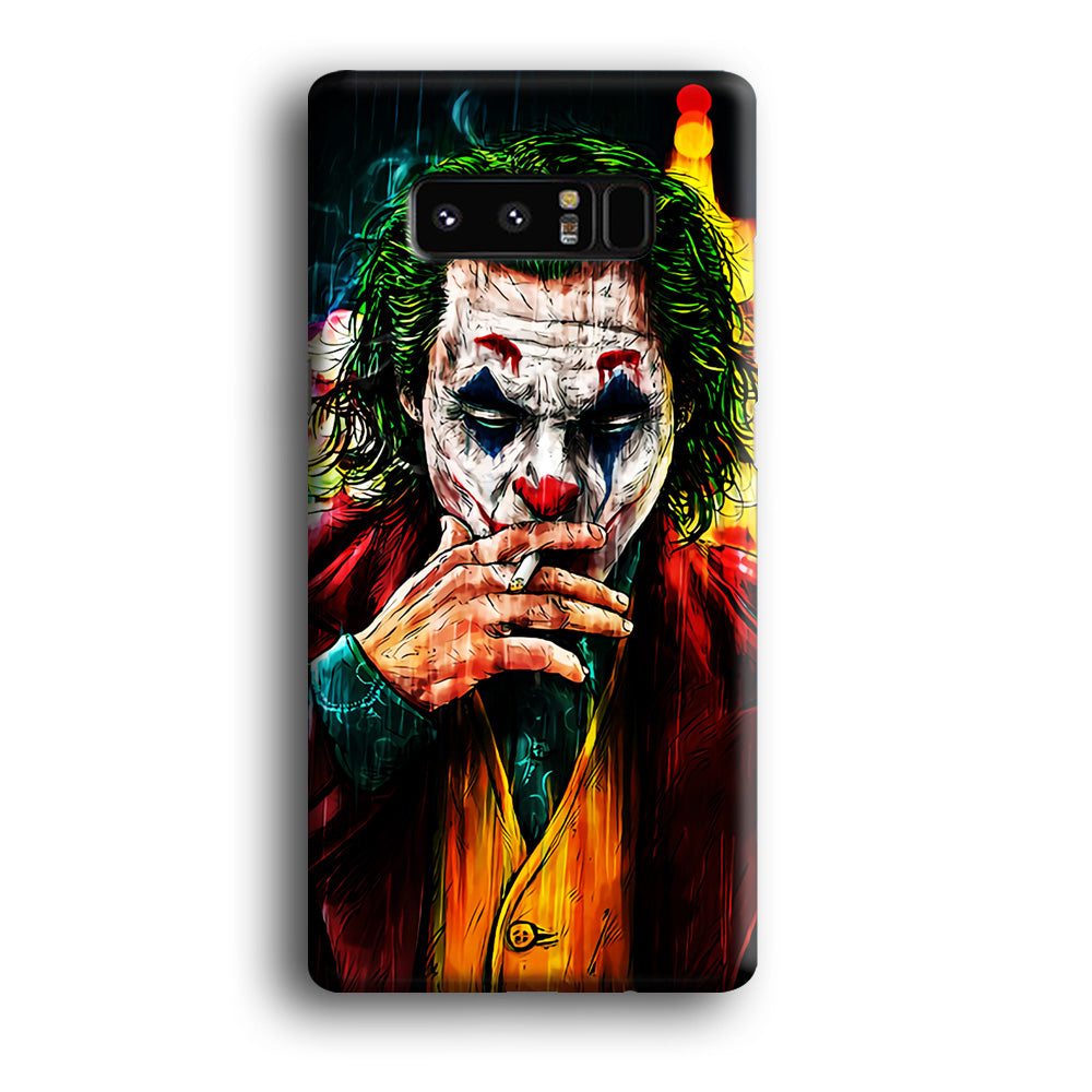 Joker Smoking Painting Samsung Galaxy Note 8 Case