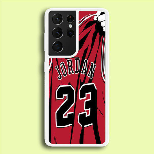 Jordan 23 Jersey Samsung Galaxy S21 Ultra Case