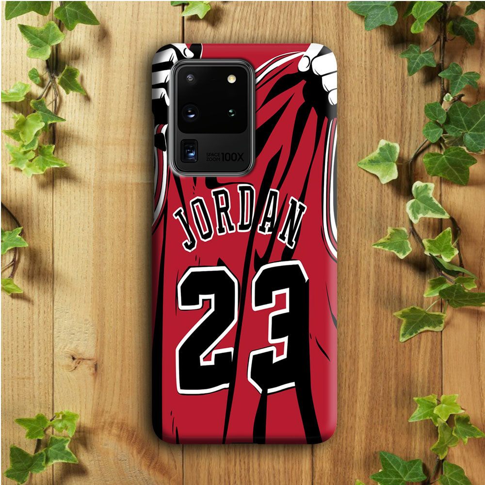 Jordan 23 Jersey Samsung Galaxy S20 Ultra Case