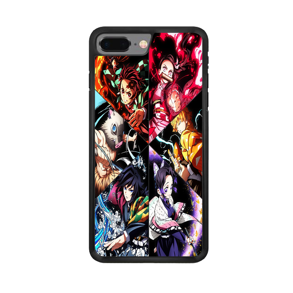 Kimetsu no Yaiba Character iPhone 8 Plus Case