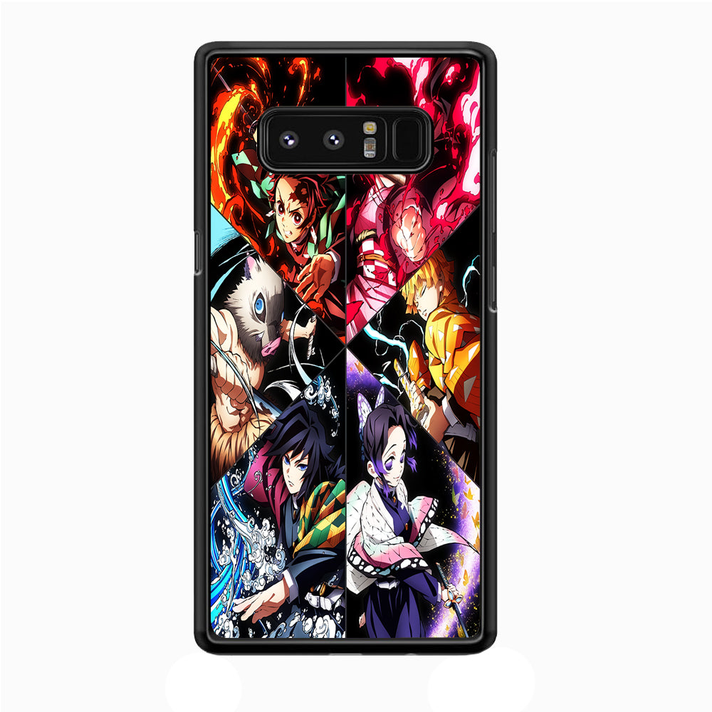 Kimetsu no Yaiba Character Samsung Galaxy Note 8 Case