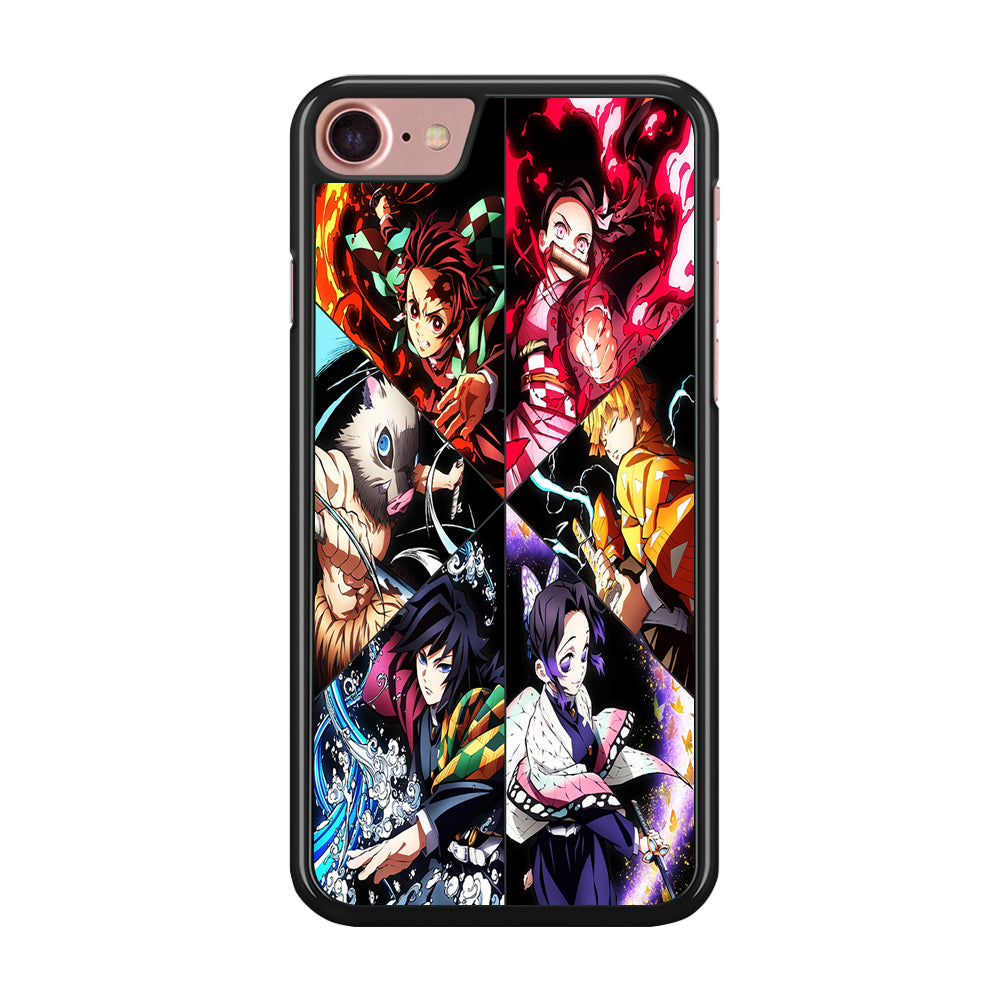 Kimetsu no Yaiba Character iPhone SE 2020 Case