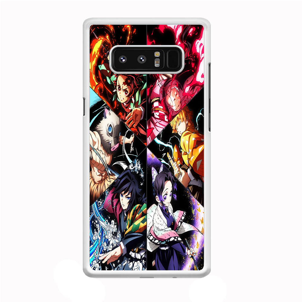 Kimetsu no Yaiba Character Samsung Galaxy Note 8 Case