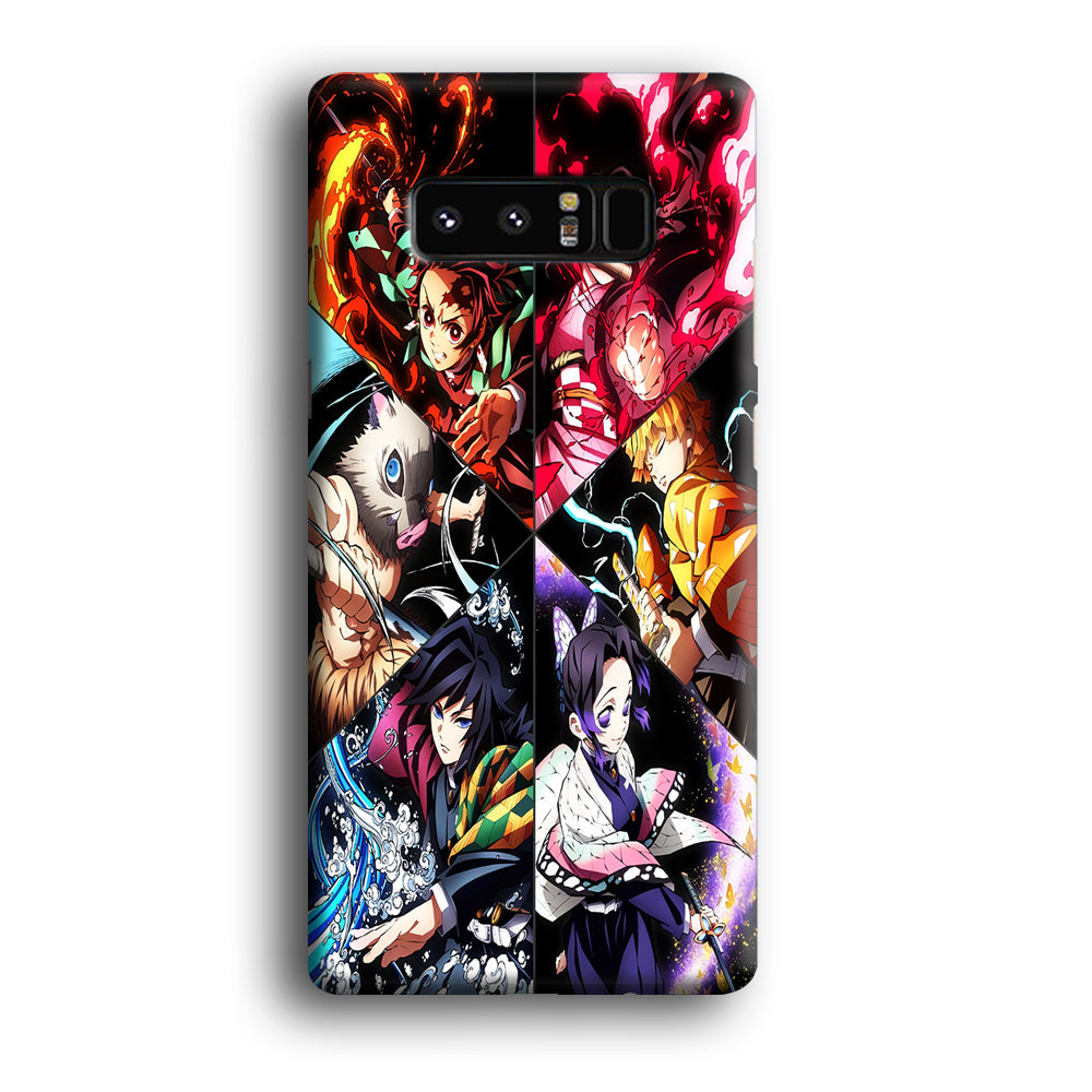 Kimetsu no Yaiba Character Samsung Galaxy Note 8 Case