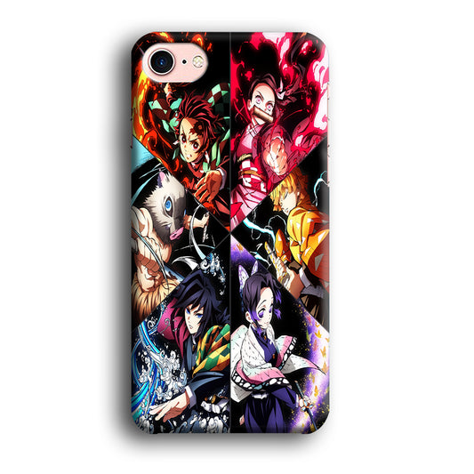 Kimetsu no Yaiba Character iPhone 8 Case