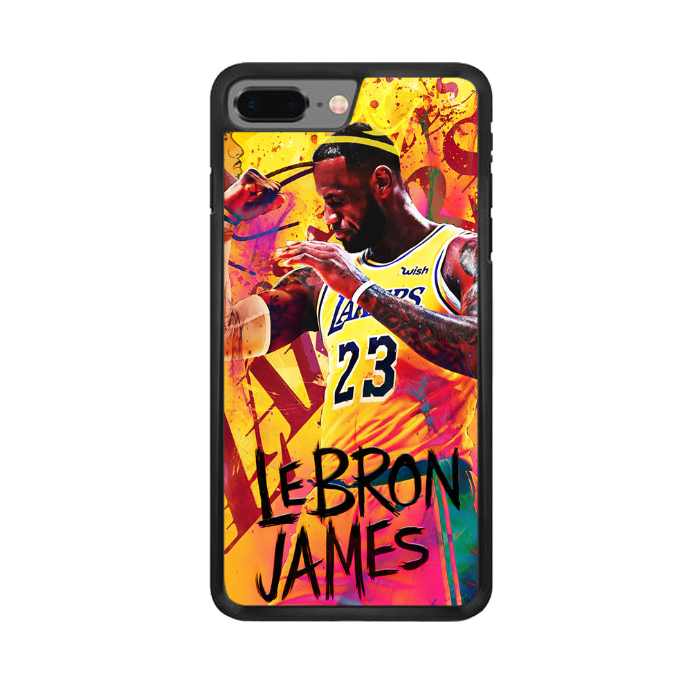 King James Lakers iPhone 8 Plus Case